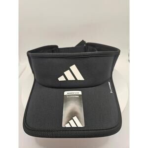 Adidas Women's ClimaCool Visor, Adjustable, Black/white, BNWT